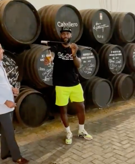 LEBRON JAMES GETS IN ON THE SHERRY GAME WITH XECO'S FAVOURITE BODEGA